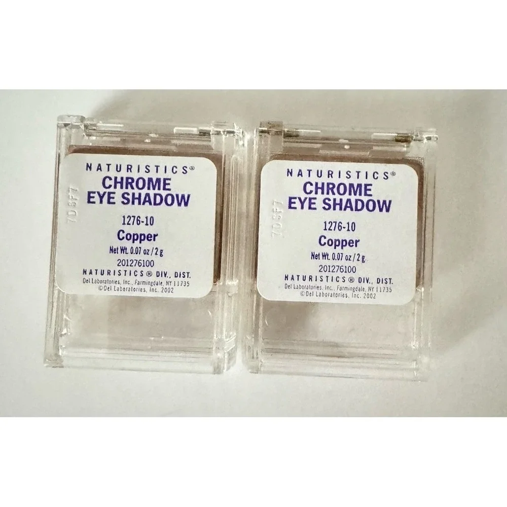 Naturistics Chrome Eyeshadow – Copper 12710 (Lot of 2)